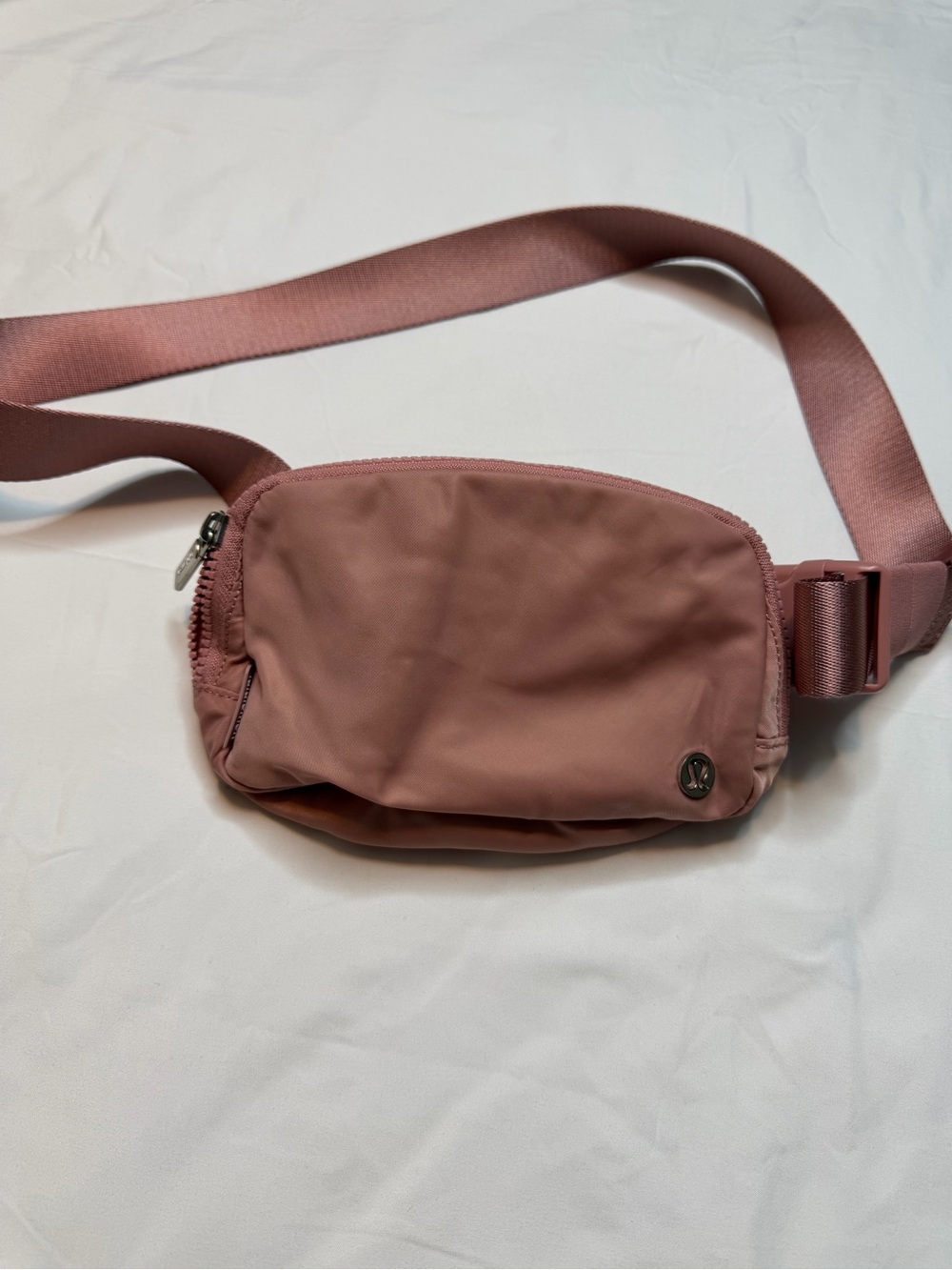 lululemon athletica rose pink crossbody belt bag
